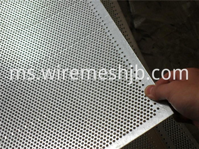 Galvanized Perforated Steel Sheet